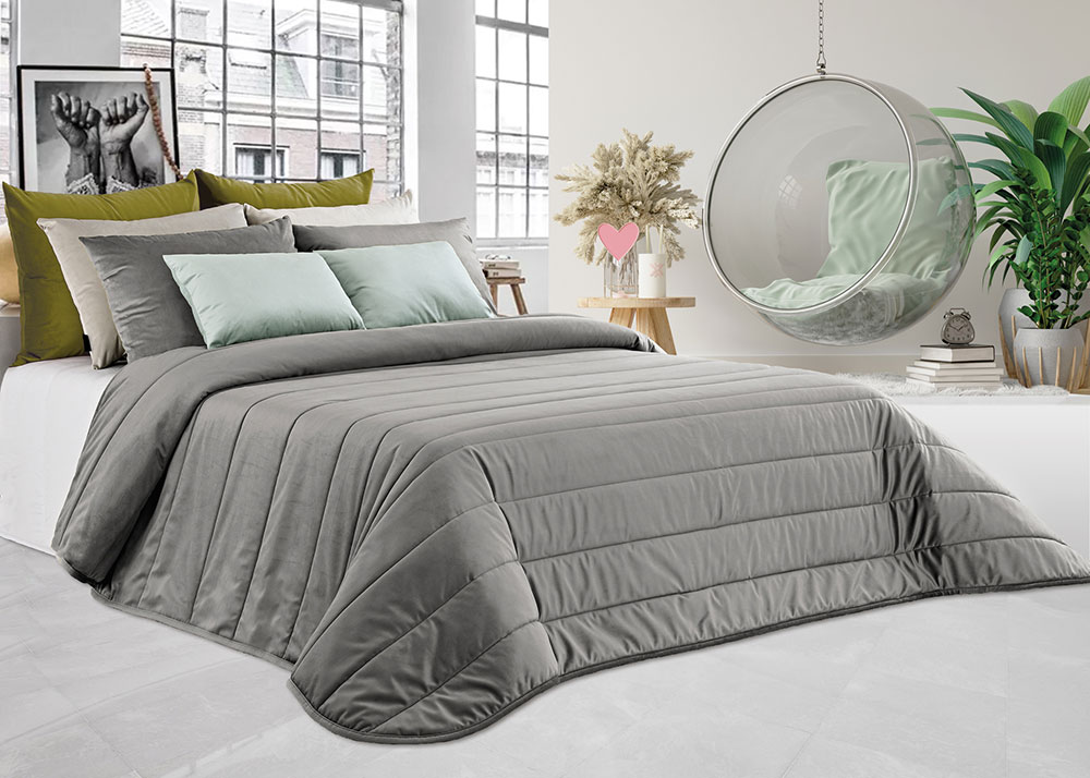 022112_12 Colcha acolchoada veludo tango - Imagem 6