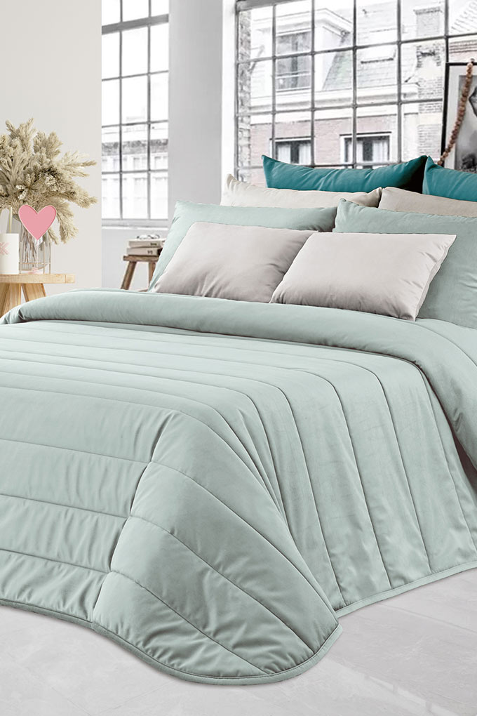 022112_2 Colcha acolchoada veludo tango - Imagem 2