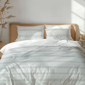 Saco edredão estampagem digital riscas