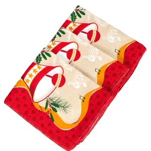 Panos cozinha estampados sarja sinos natal