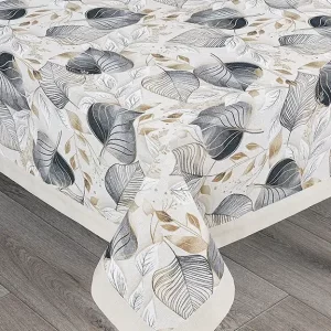 Toalha mesa estampada jardim