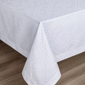 Toalha mesa jacquard pietra